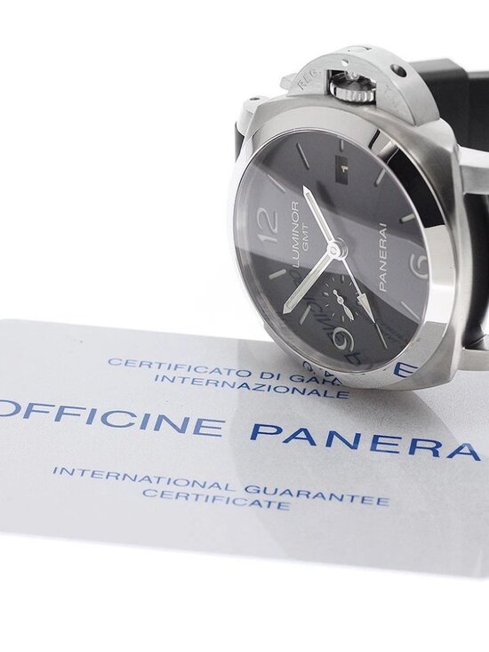 PANERAI Luminor 1950 3 Days PAM00320 GMT black Dial Automatic Men\'s Watch_962457